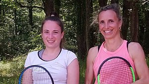 Les finalistes femmes. © Photo Tennis Club Val de Boivre